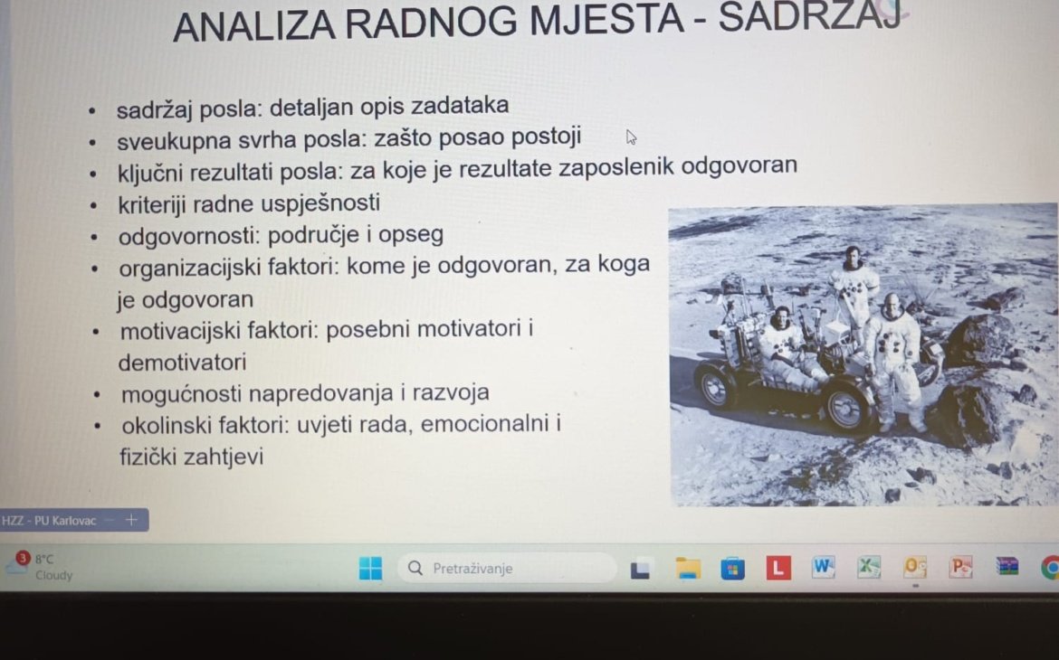 Online predavanje  “Izvan životopisa: kako procijeniti potencijal kandidata vještinama učinkovitog intervjuiranja”.