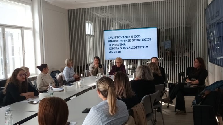 UNAPREĐENJE STRATEGIJE O PRAVIMA OSOBA S INVALIDITETOM DO 2030.